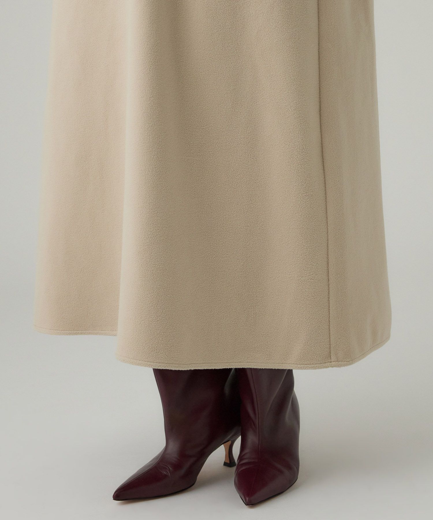 BABYLONE「フリースロングワンピース」|ワンピース|