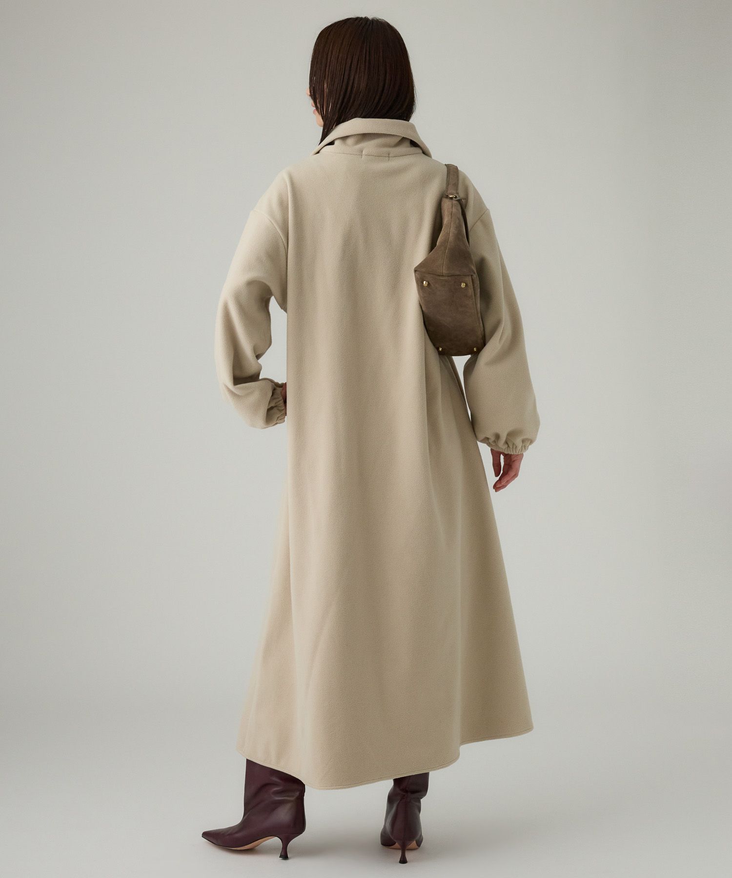 BABYLONE「フリースロングワンピース」|ワンピース|