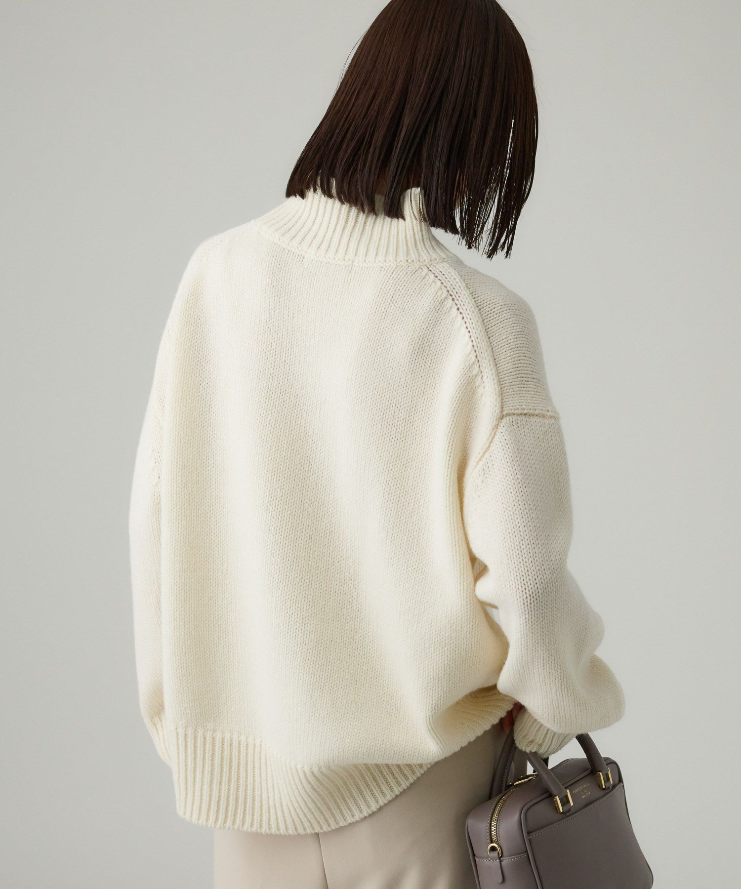 BABYLONE「リラクシータートルプルオーバー」|ニット・セーター|