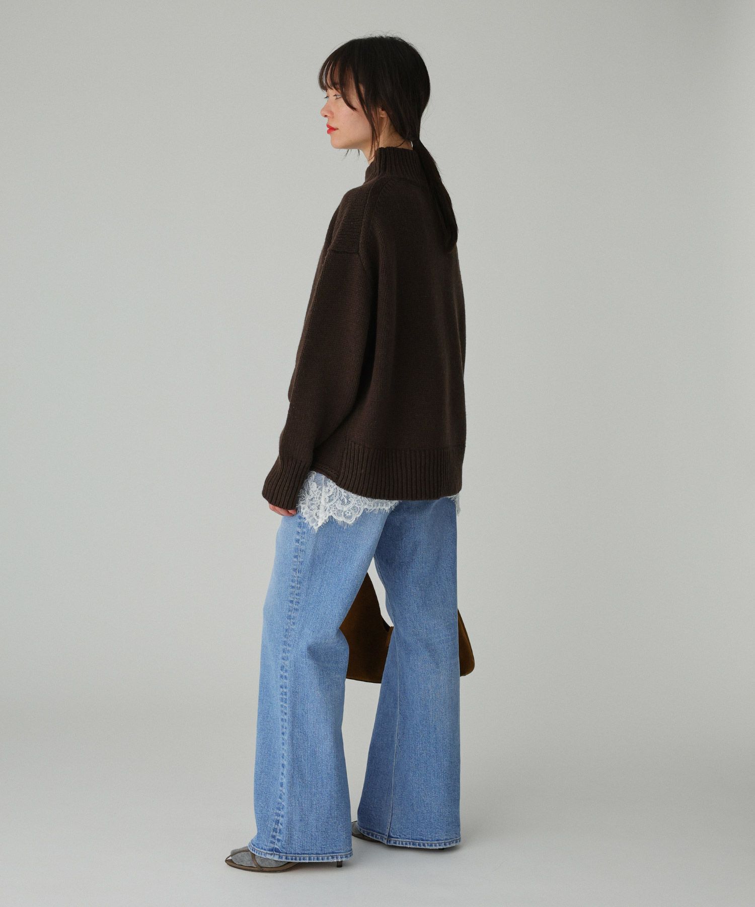 BABYLONE「リラクシータートルプルオーバー」|ニット・セーター|