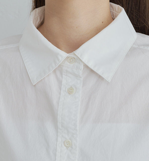  「ワンポイントロゴ刺繍ダブルポケットシャツ」|シャツ・ブラウス|