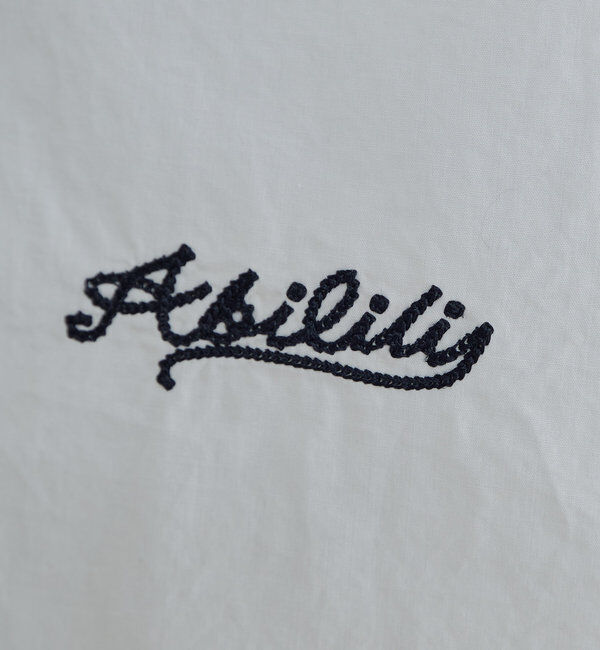  「ワンポイントロゴ刺繍ダブルポケットシャツ」|シャツ・ブラウス|