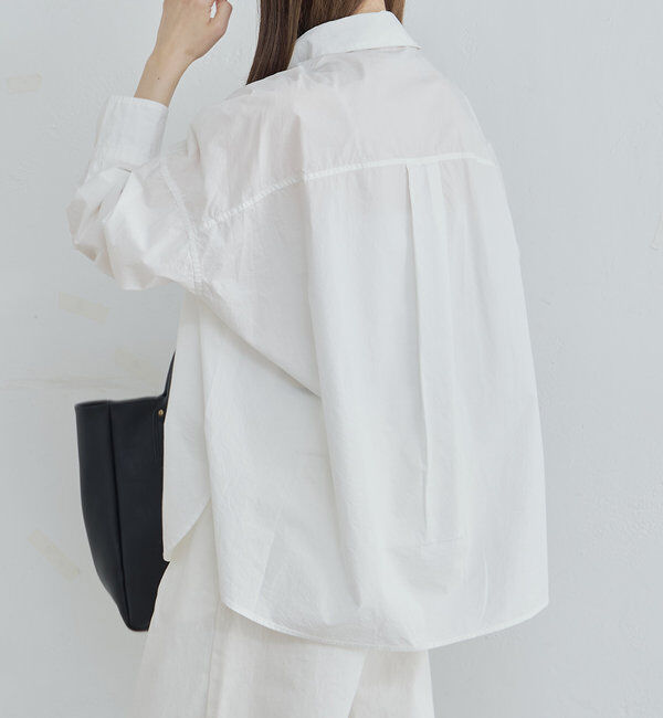  「ワンポイントロゴ刺繍ダブルポケットシャツ」|シャツ・ブラウス|