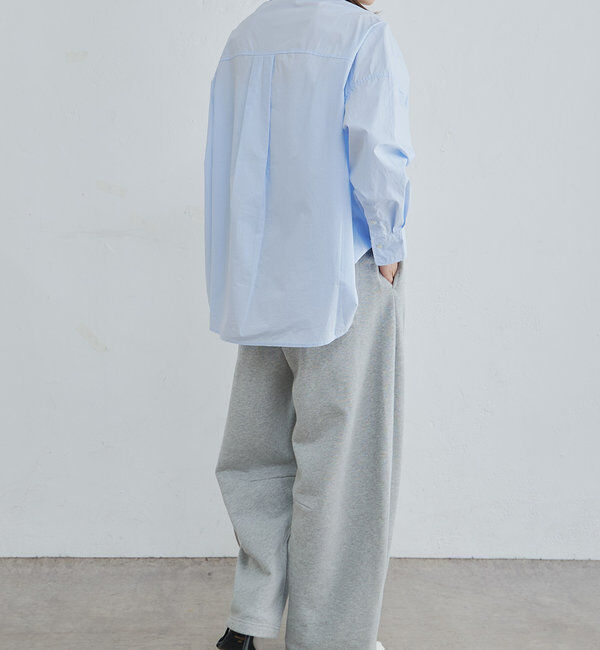  「ワンポイントロゴ刺繍ダブルポケットシャツ」|シャツ・ブラウス|