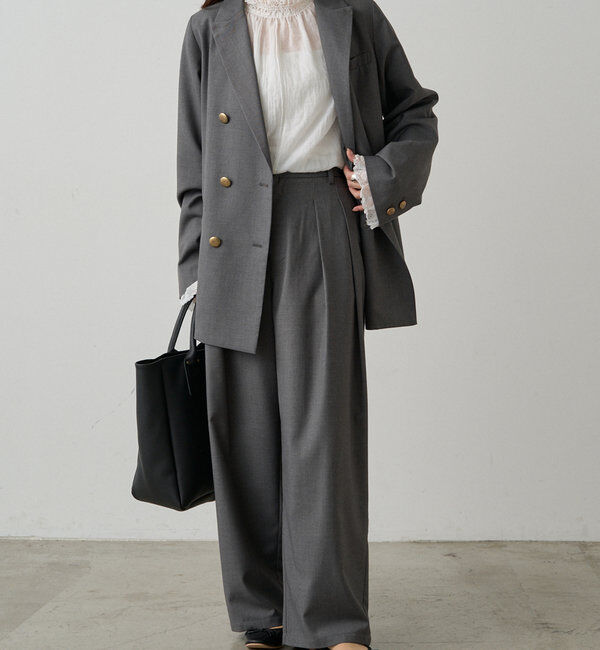  「TRツータックスラックスパンツ」|その他|