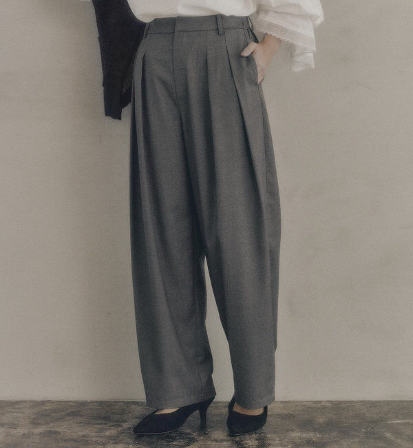  「TRツータックスラックスパンツ」|その他|