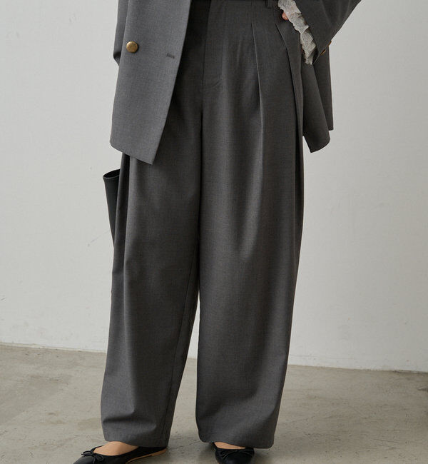  「TRツータックスラックスパンツ」|その他|