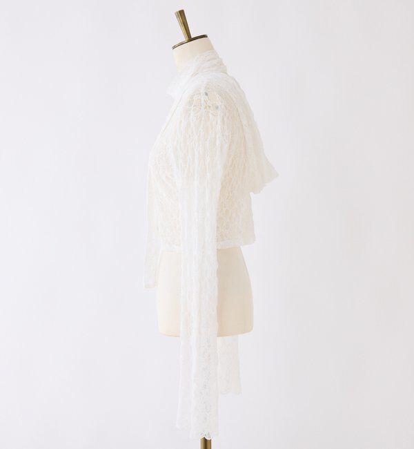  「【お揃いcollection】レースパーカー」|プルオーバー|