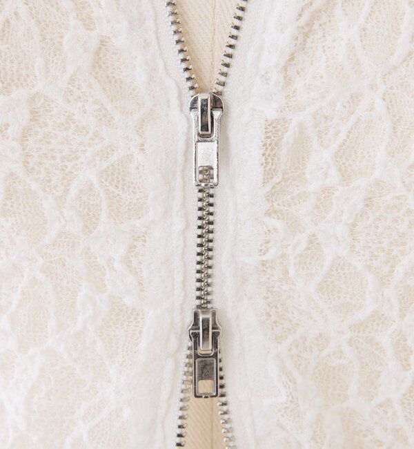  「【お揃いcollection】レースパーカー」|プルオーバー|