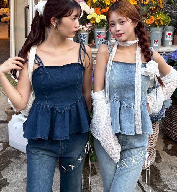  「【お揃いcollection】レースパーカー」|プルオーバー|