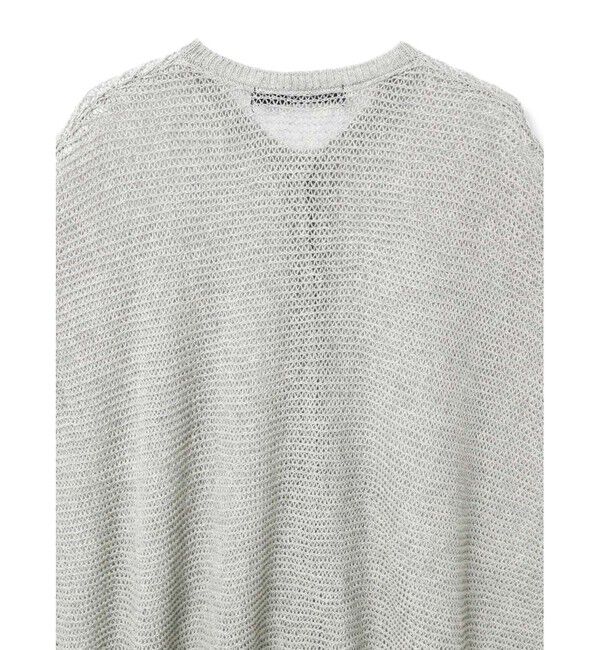 mizuiro ind「mizuiro ind メッシュコクーンワイドカーディガン」|カーディガン|