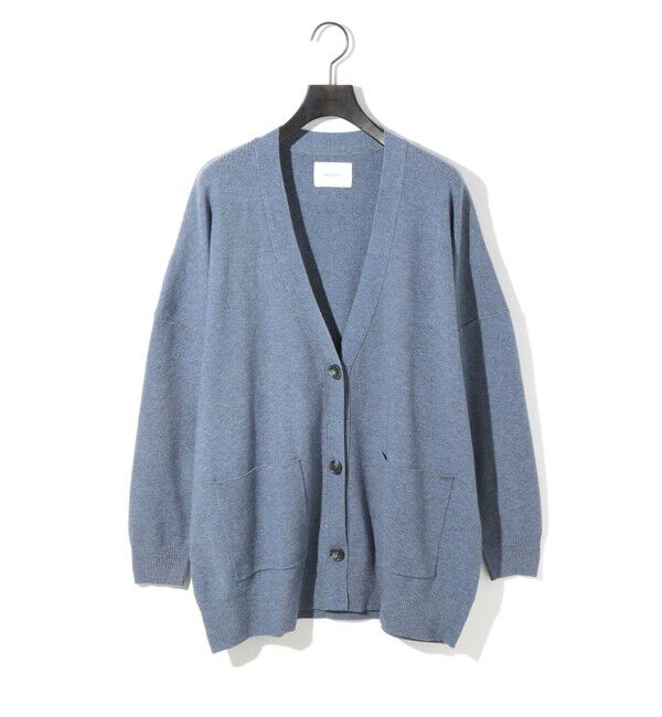 MIDIUMISOLID「MIDIUMISOLID for Ladies ボリュームレベルVネックカーディガン（RELAX)」|カーディガン|