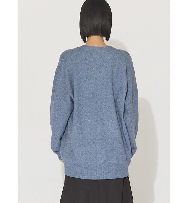 MIDIUMISOLID「MIDIUMISOLID for Ladies ボリュームレベルVネックカーディガン（RELAX)」|カーディガン|