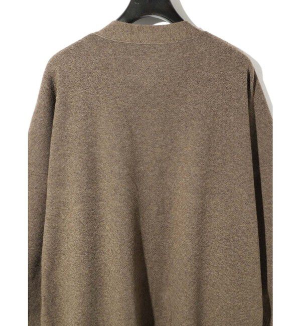 MIDIUMISOLID「MIDIUMISOLID for Ladies ボリュームレベルVネックカーディガン（RELAX)」|カーディガン|