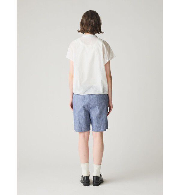 MidiUmi「MidiUmi ドットシャツノースリーブ」|シャツ・ブラウス|