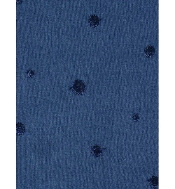 MidiUmi「MidiUmi ドットシャツノースリーブ」|シャツ・ブラウス|