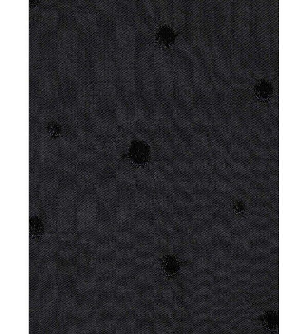 MidiUmi「MidiUmi ドットシャツノースリーブ」|シャツ・ブラウス|