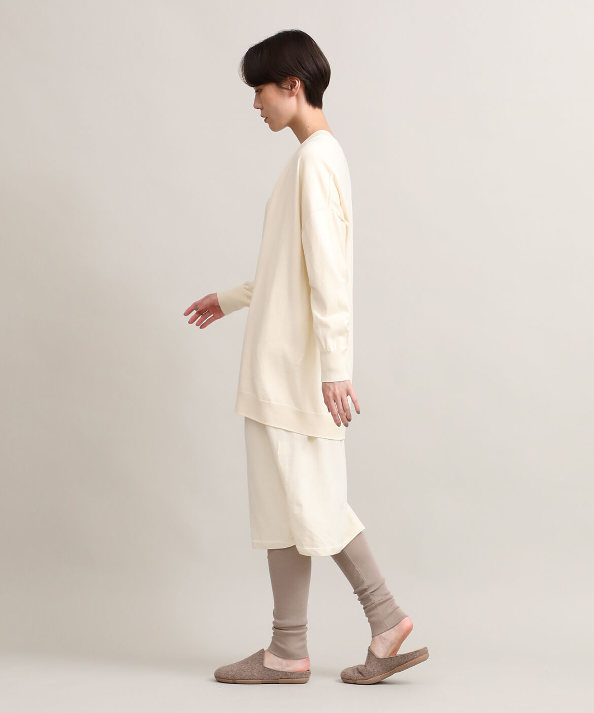 I.T.'S international「着流しロングカーディガン《オーガニックコットン》」|カーディガン|