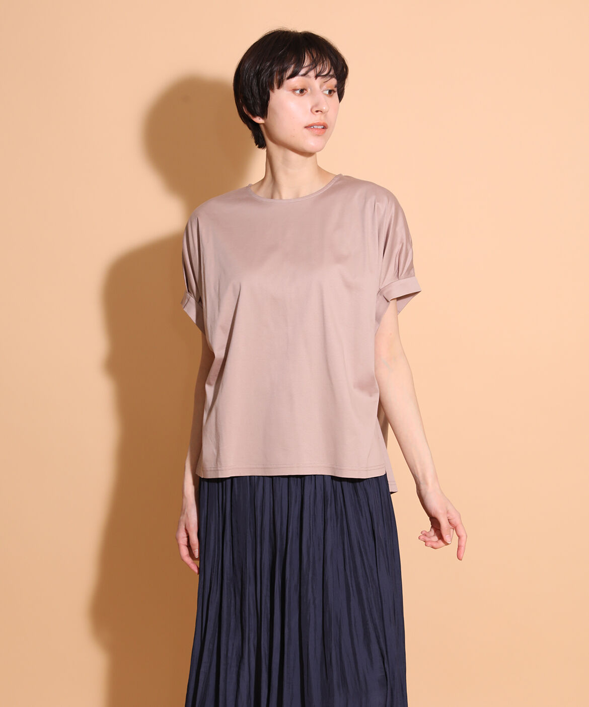 DAY by DAY it&rsquo;s international「スムースコットンタックスリーブカットソー」|Tシャツ・カットソー|