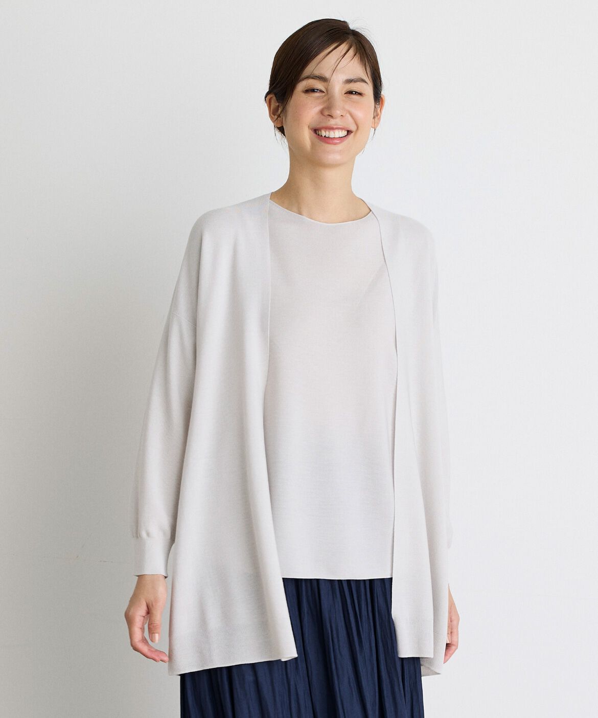 DAY by DAY it&rsquo;s international「大人艶ニットカーディガン《Cuoo》」|カーディガン|グレー1