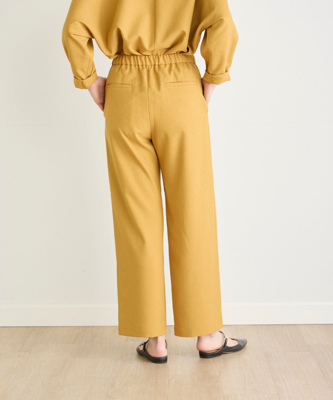 7-IDconcept.「《大きいサイズ》メランジツイルイージーパンツ」|その他|