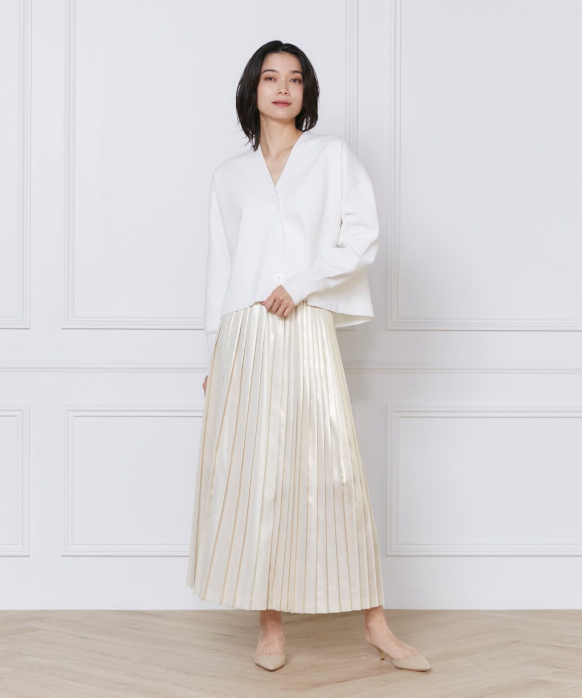 INED「スムースカーディガン　」|カーディガン|