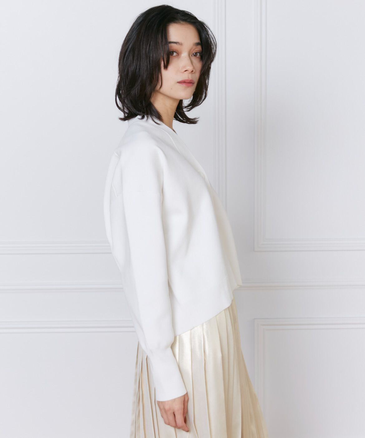 INED「スムースカーディガン　」|カーディガン|