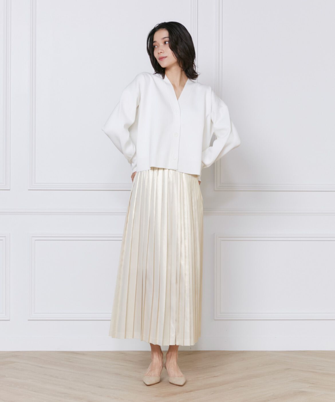 INED「スムースカーディガン　」|カーディガン|