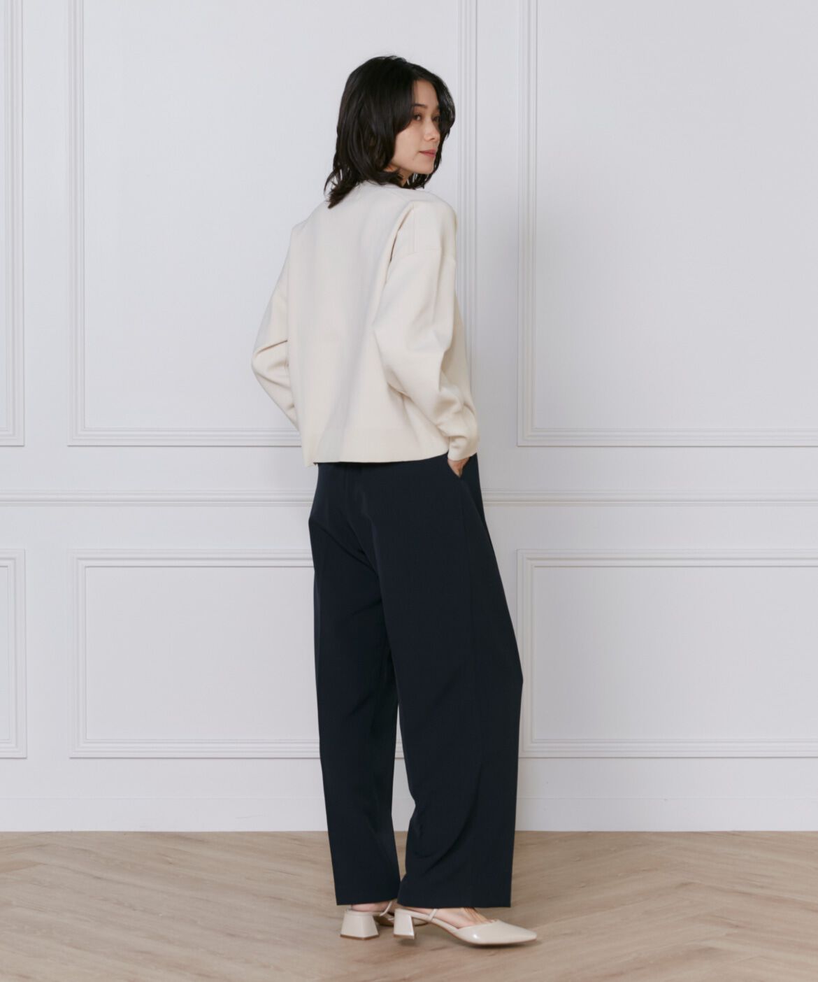 INED「スムースカーディガン　」|カーディガン|