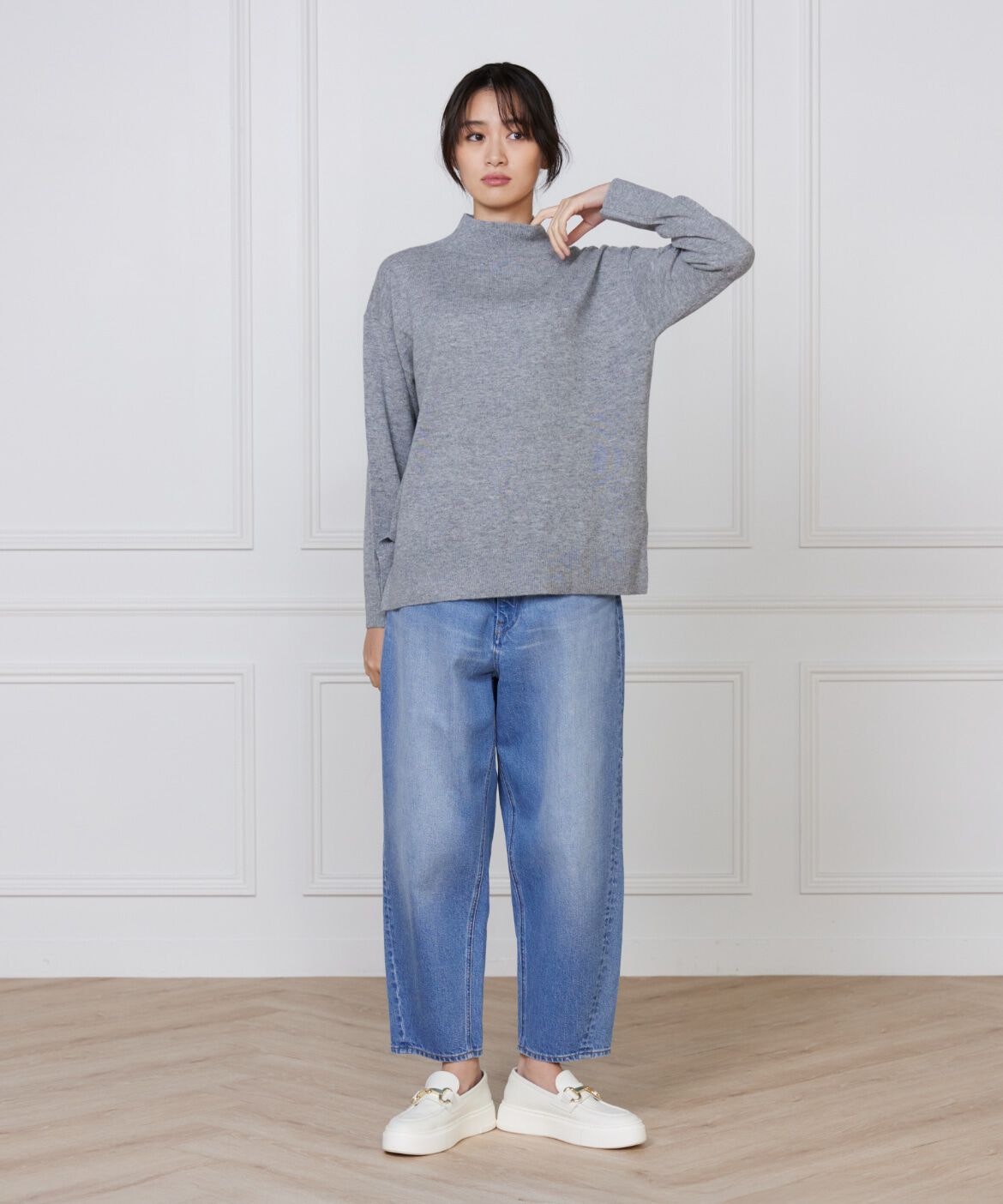 DAY by DAY it&rsquo;s international「カシミヤ混ハイネックプルオーバー《CASH5》」|ニット・セーター|