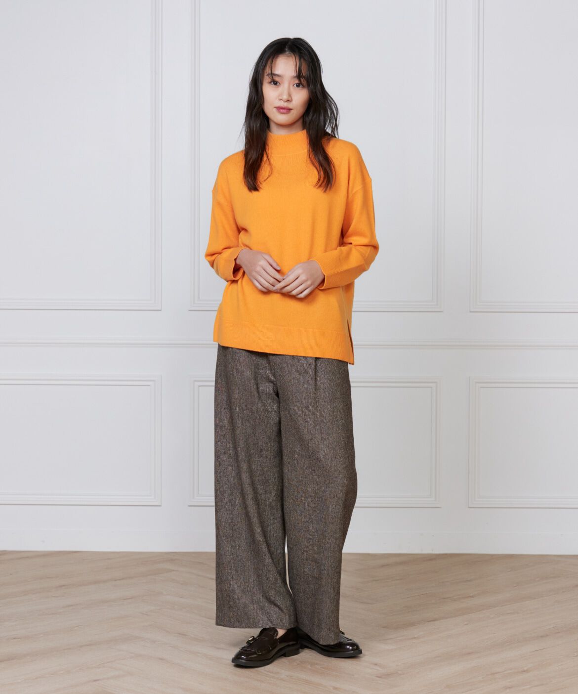 DAY by DAY it&rsquo;s international「カシミヤ混ハイネックプルオーバー《CASH5》」|ニット・セーター|