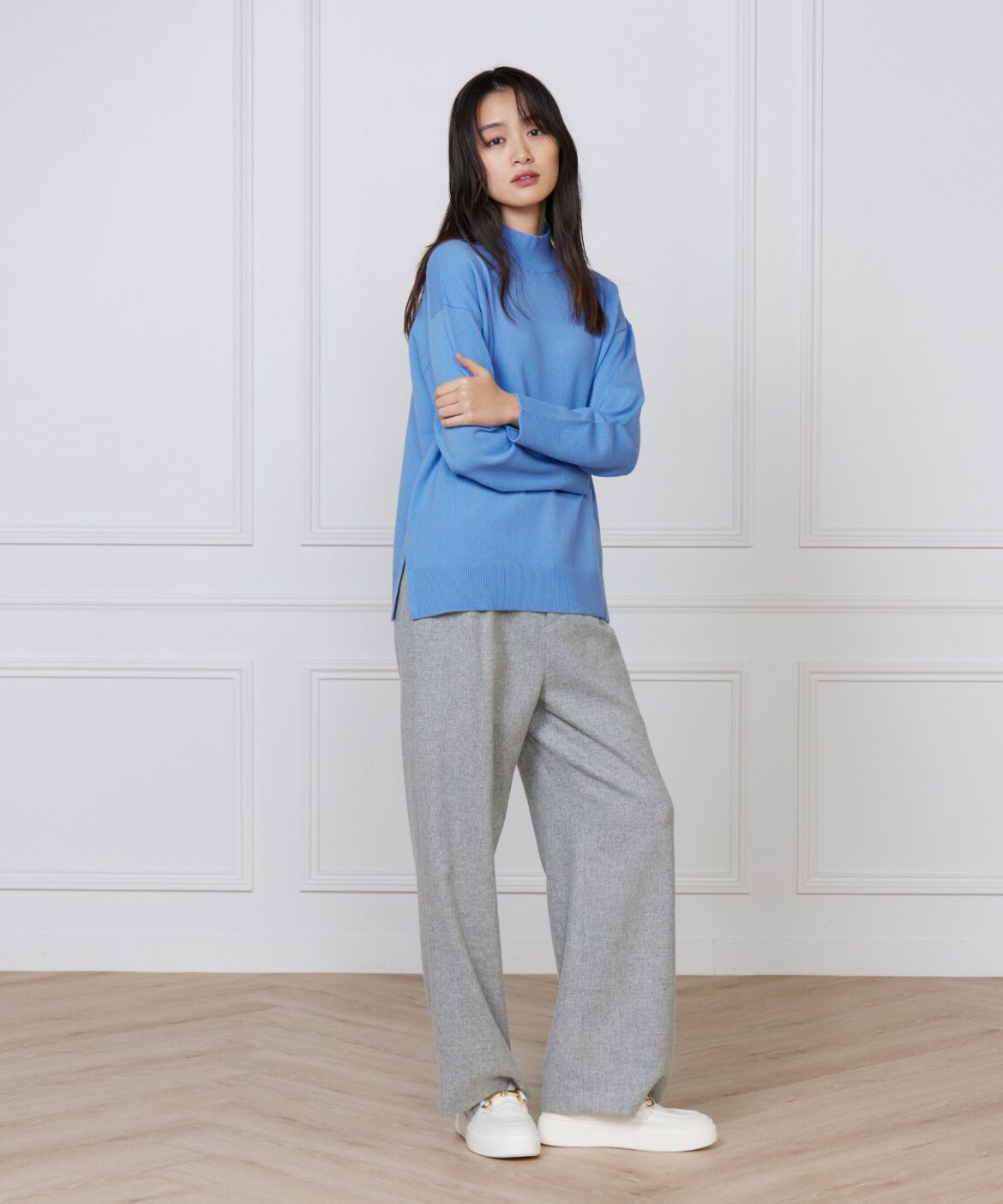 DAY by DAY it&rsquo;s international「カシミヤ混ハイネックプルオーバー《CASH5》」|ニット・セーター|