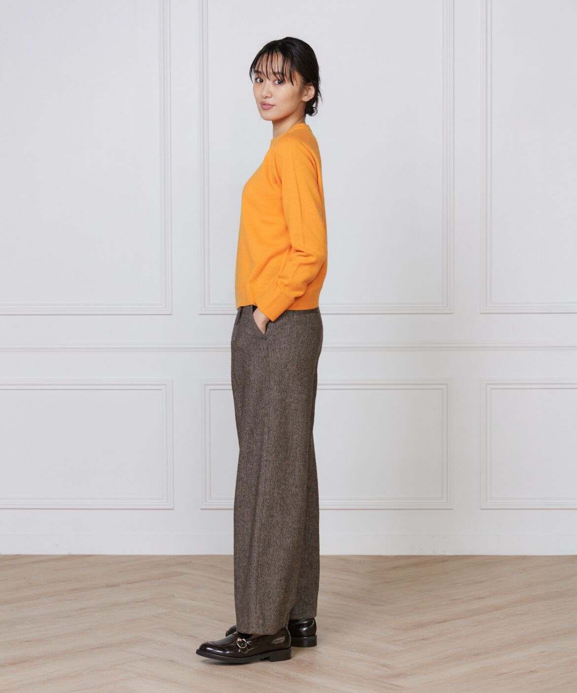 DAY by DAY it&rsquo;s international「カシミヤ混クルーネックプルオーバー《CASH5》」|ニット・セーター|