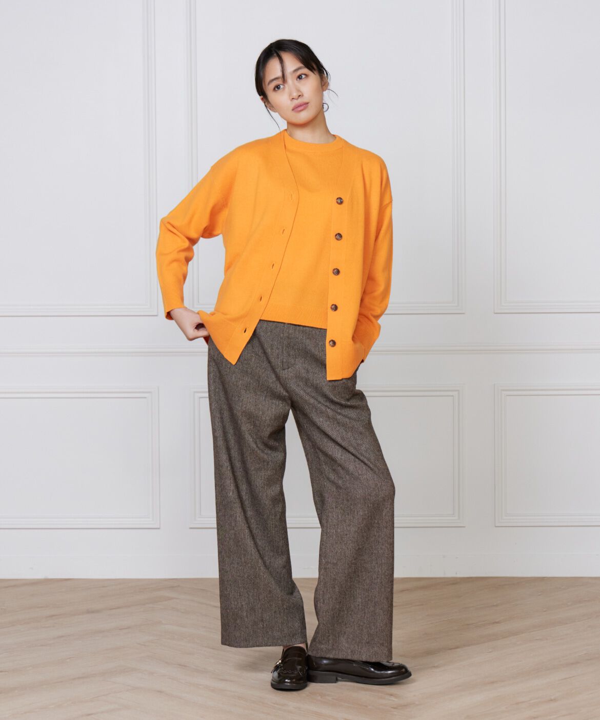 DAY by DAY it&rsquo;s international「カシミヤ混クルーネックプルオーバー《CASH5》」|ニット・セーター|