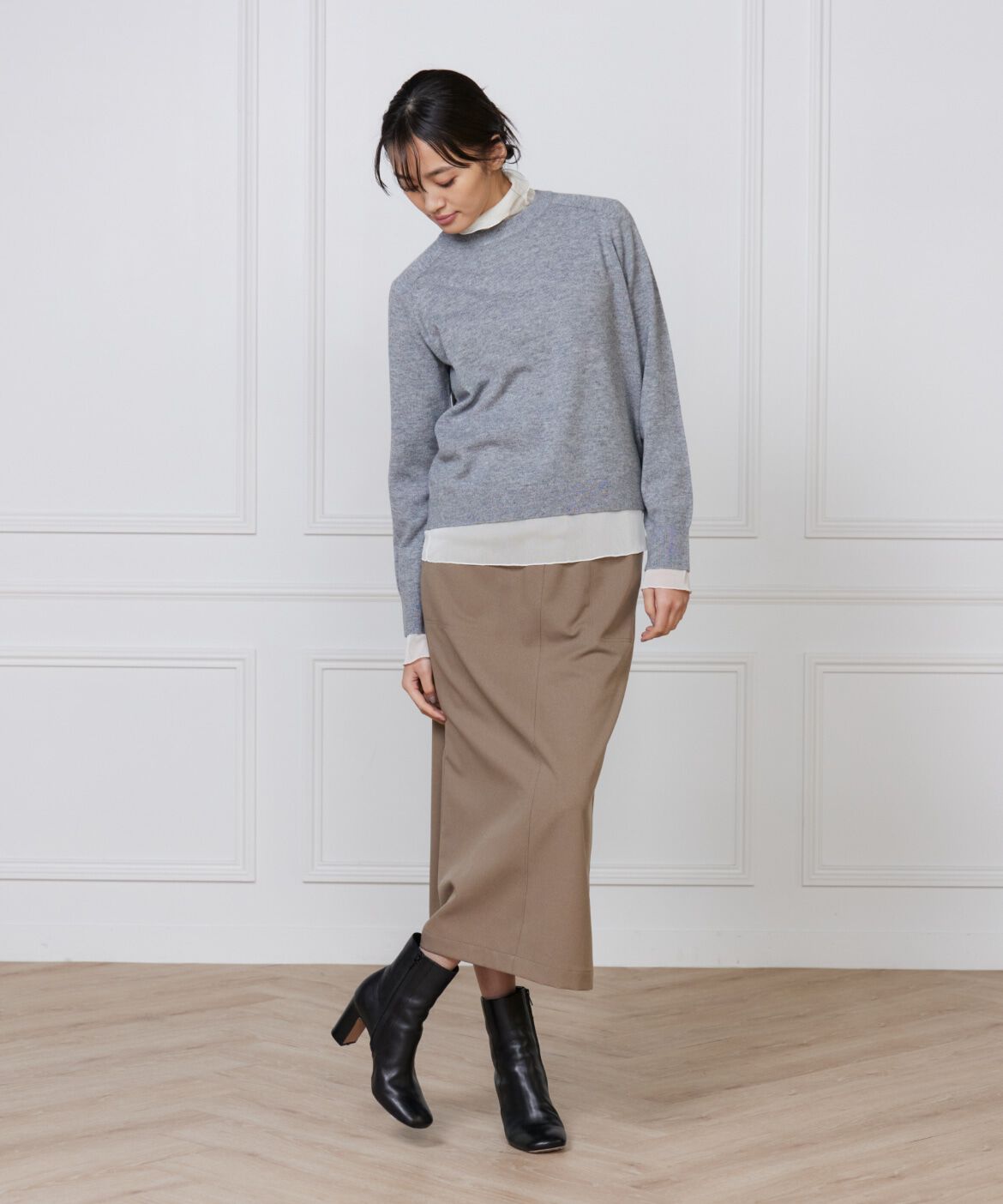 DAY by DAY it&rsquo;s international「カシミヤ混クルーネックプルオーバー《CASH5》」|ニット・セーター|