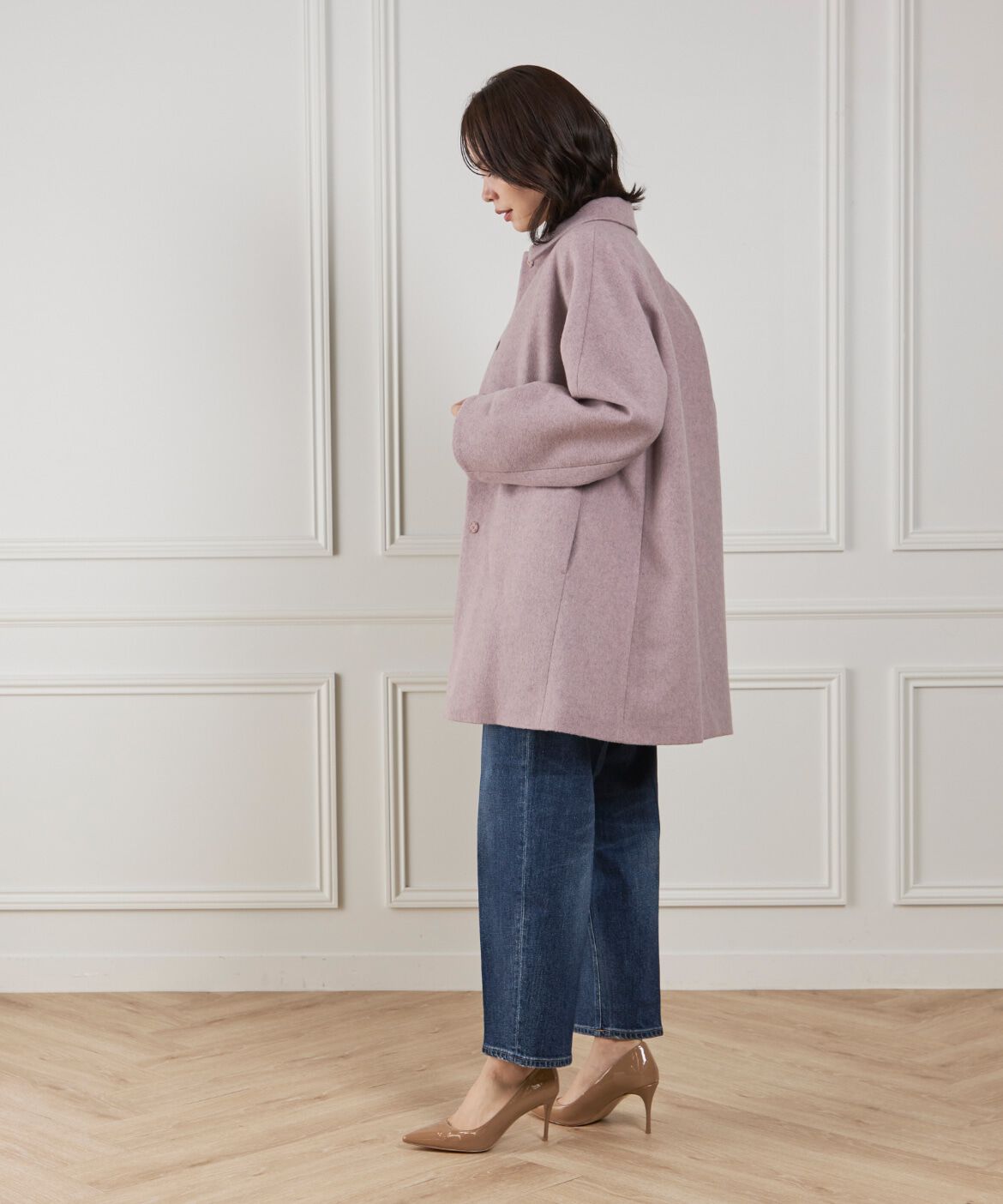 7-IDconcept.「ステンカラーコート」|ステンカラーコート|