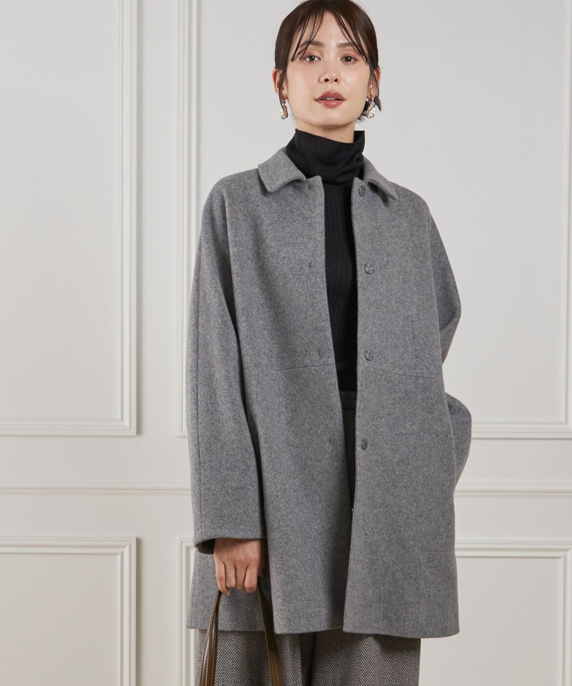 7-IDconcept.「ステンカラーコート」|ステンカラーコート|