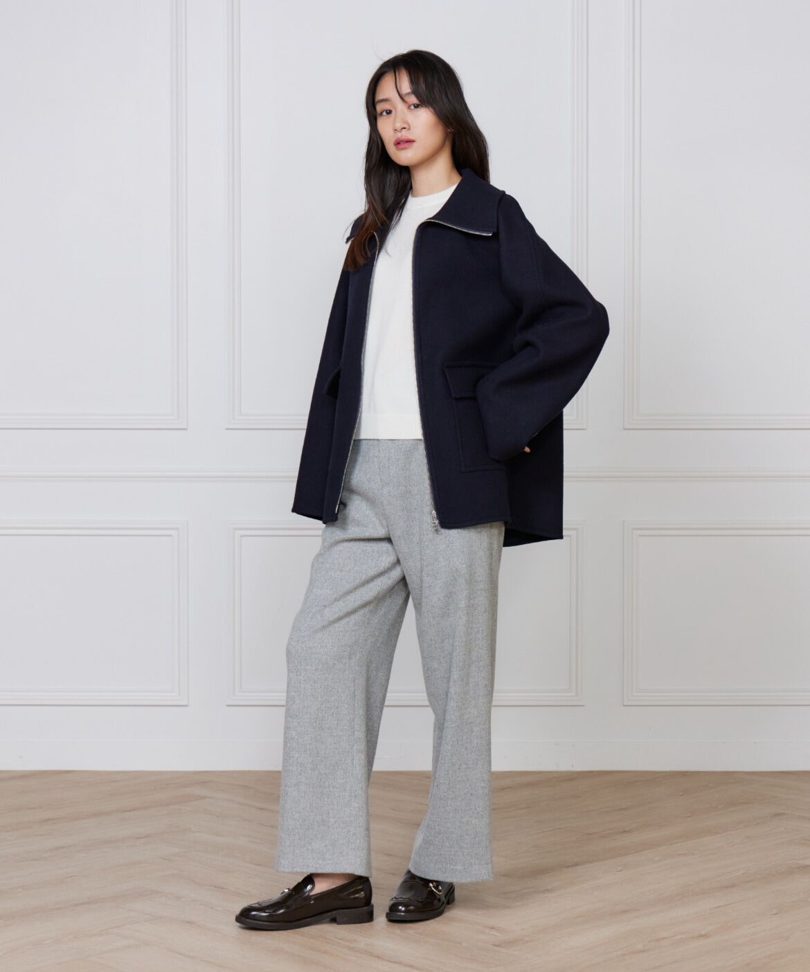 DAY by DAY it&rsquo;s international「タスマニアダブルメルトンリバーコート」|ピーコート|