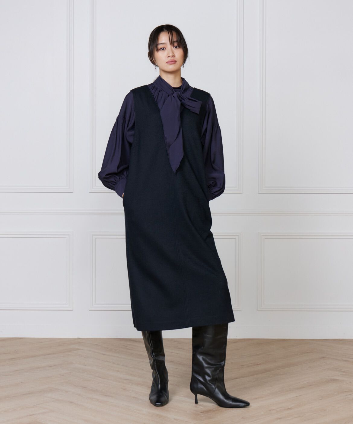 7-IDconcept.「ジャンパースカート」|ワンピース|