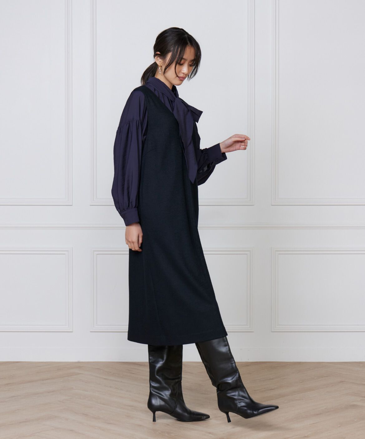 7-IDconcept.「ジャンパースカート」|ワンピース|