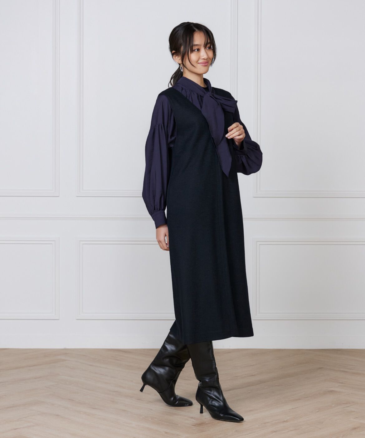 7-IDconcept.「ジャンパースカート」|ワンピース|