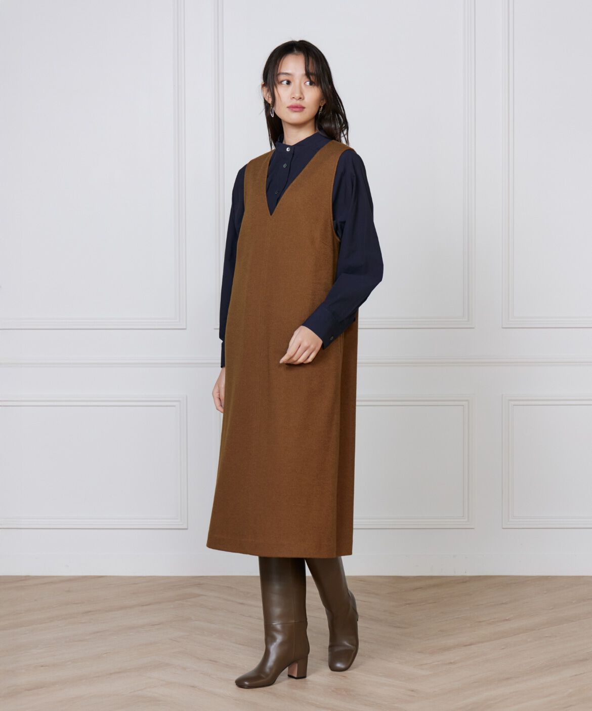 7-IDconcept.「ジャンパースカート」|ワンピース|