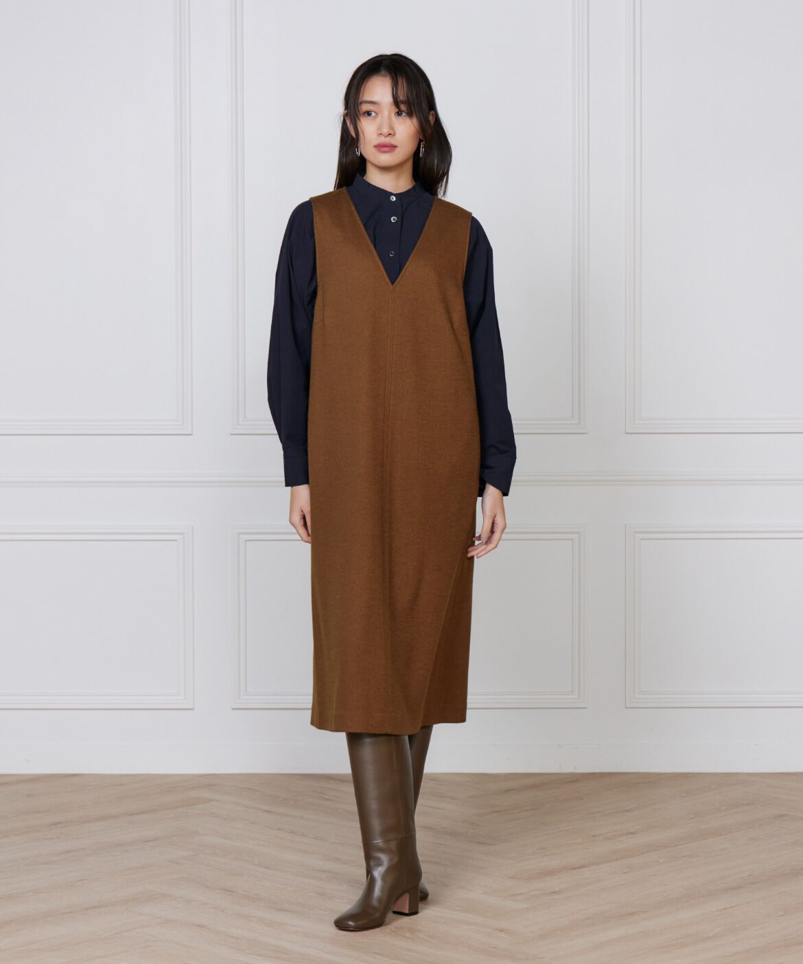 7-IDconcept.「ジャンパースカート」|ワンピース|