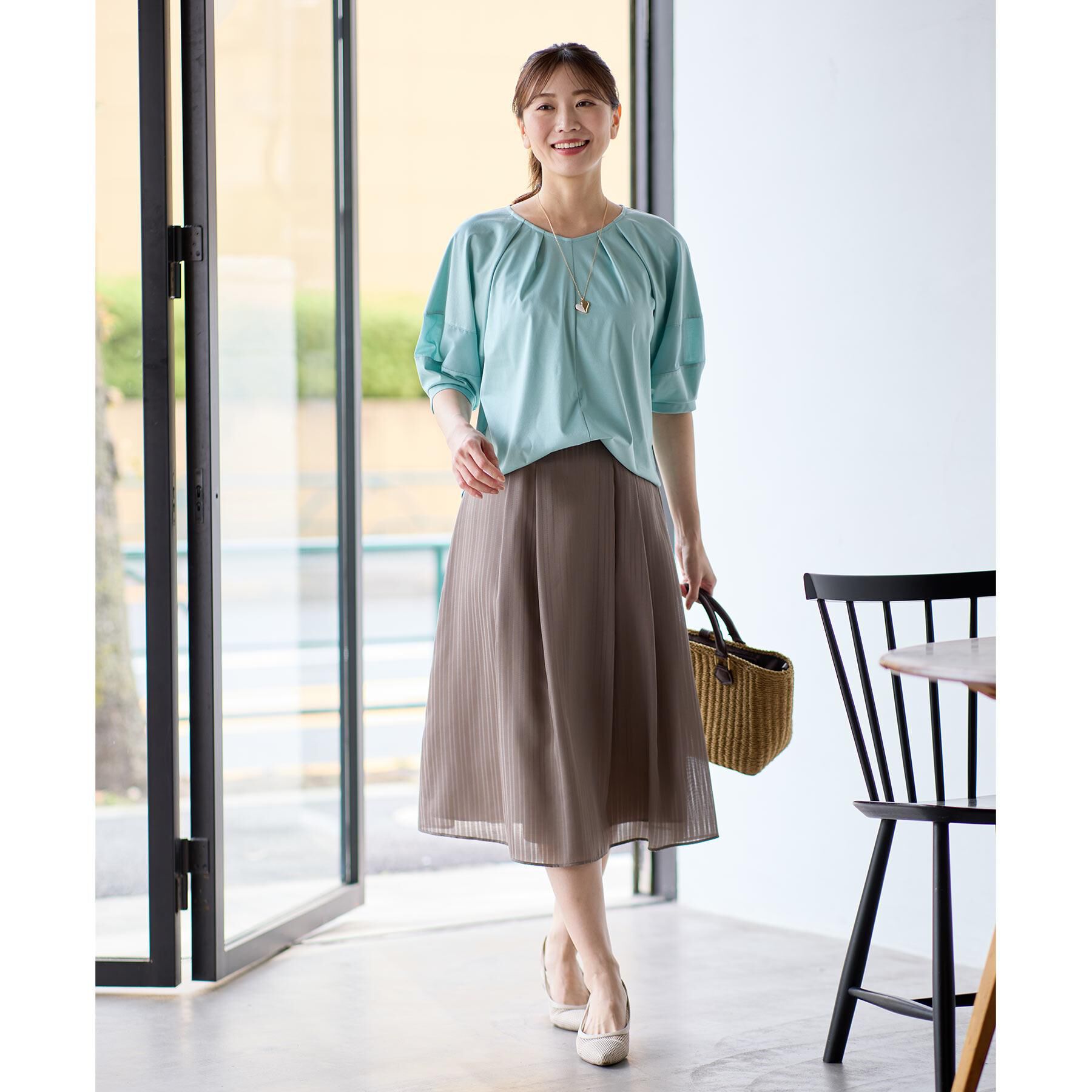 Reflect「【夏SALE／しっかり収納／ショルダー付き】雑材バッグ」|トートバッグ|