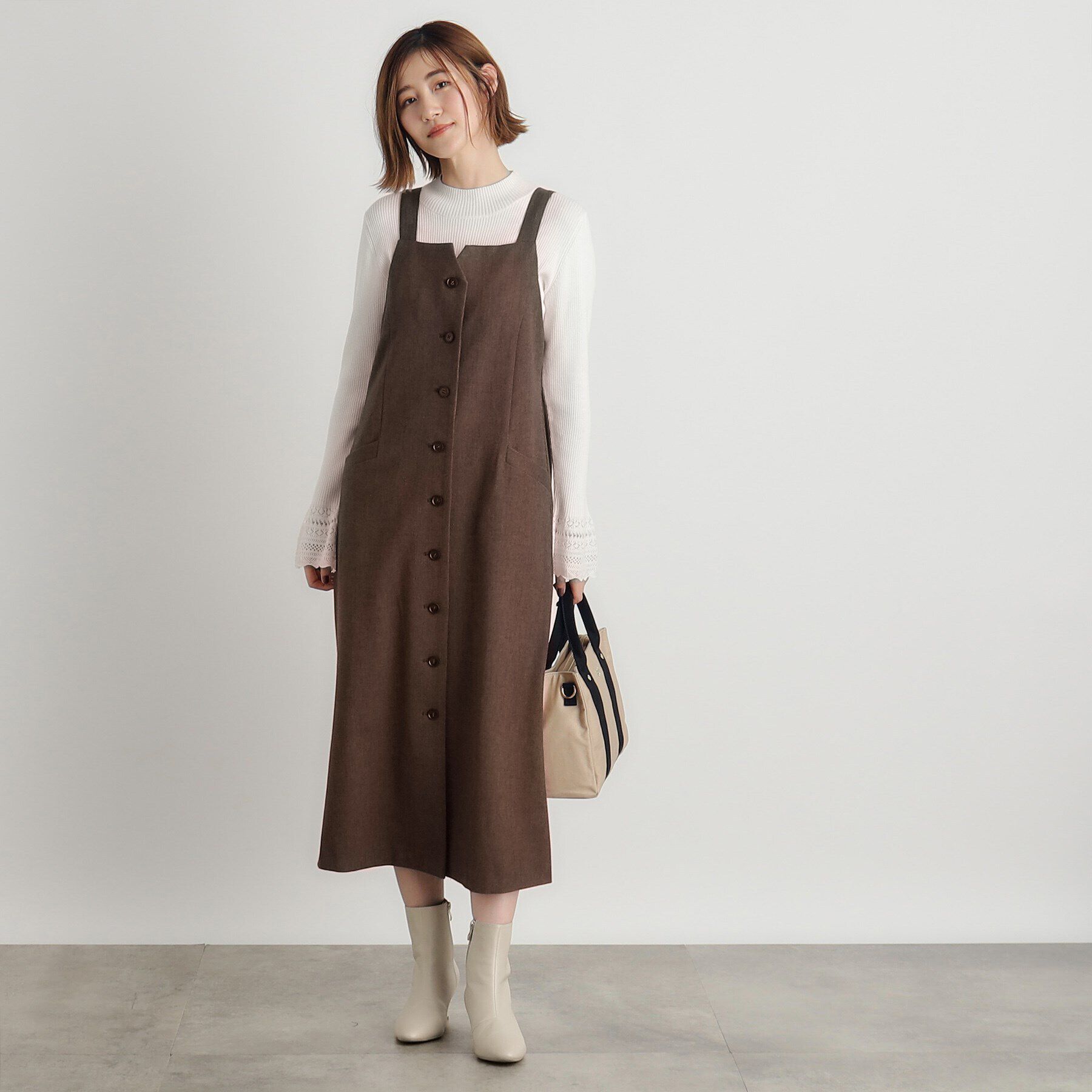 grove「ストライプアソートジャンドレ」|ワンピース|