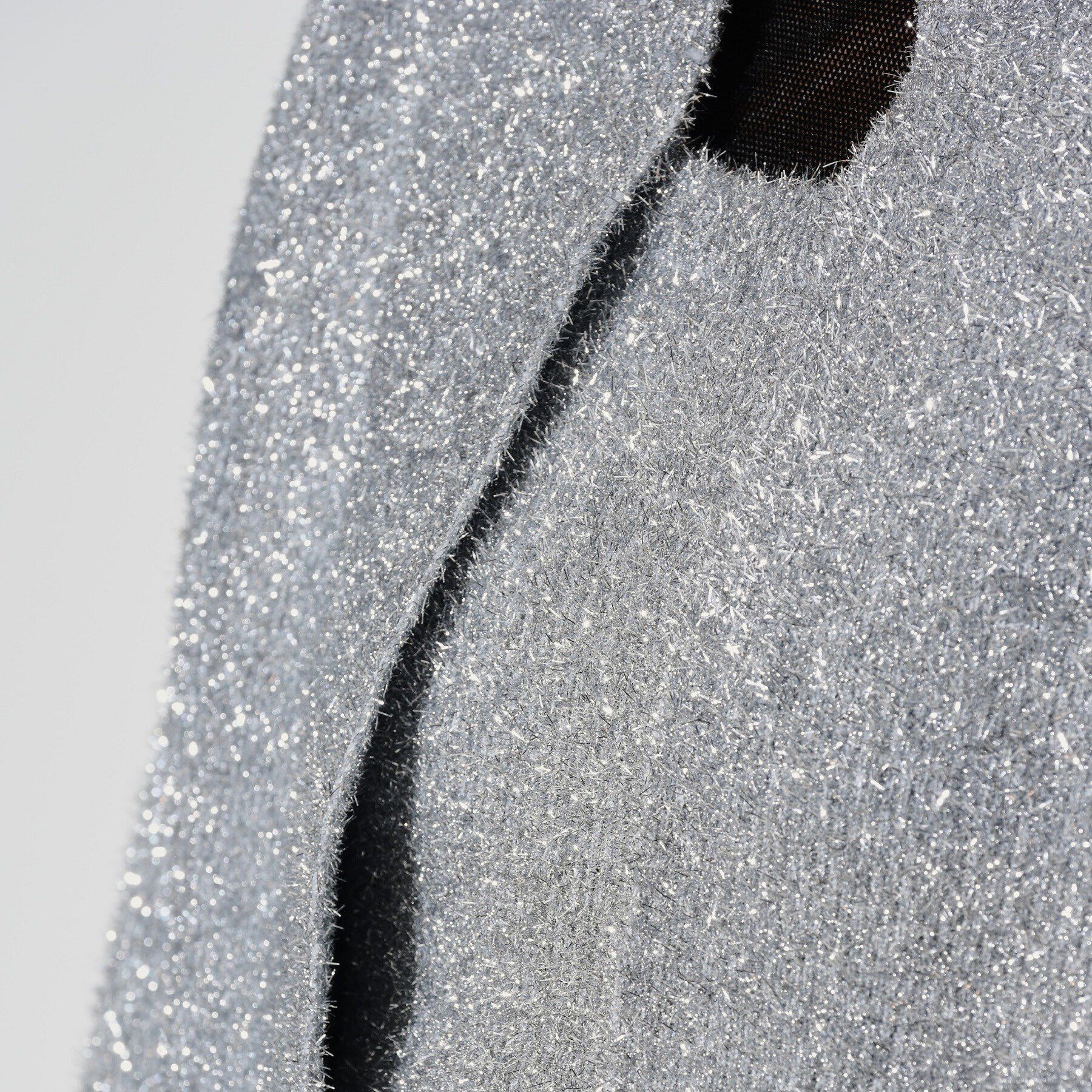 GALLEST「メタリックフェザーカーディガン」|カーディガン|