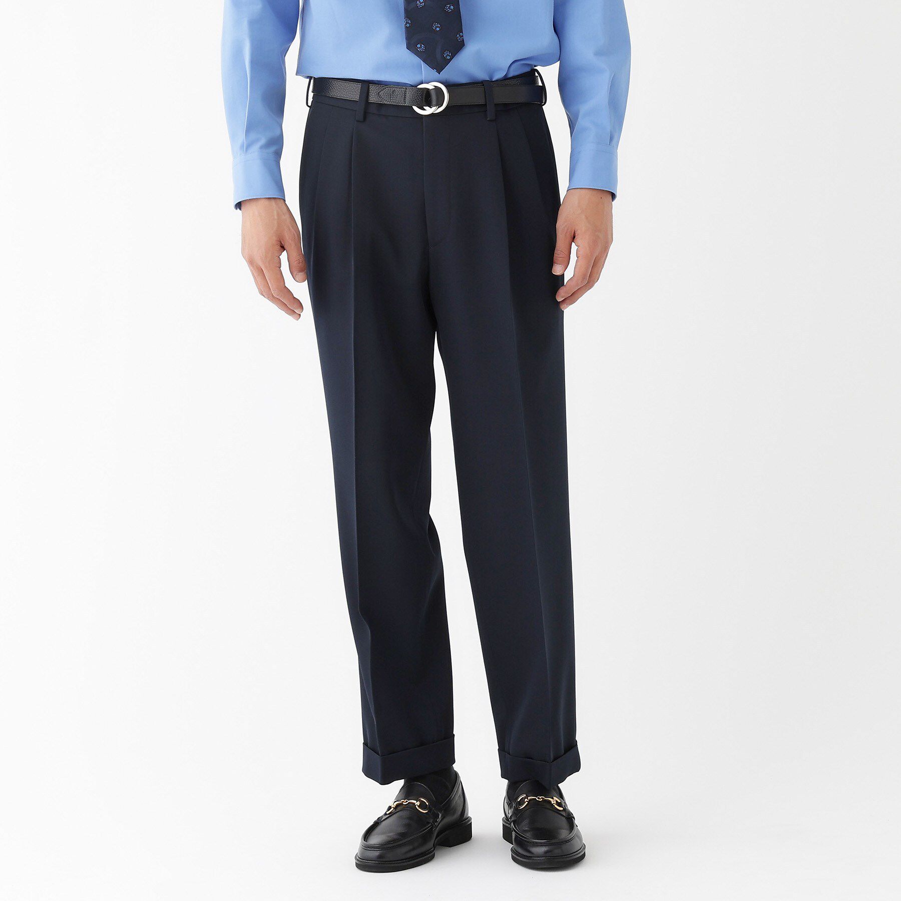 TAKEO KIKUCHI「【THE FLAGSHIP】ギャバ ダブル パンツ」|その他|