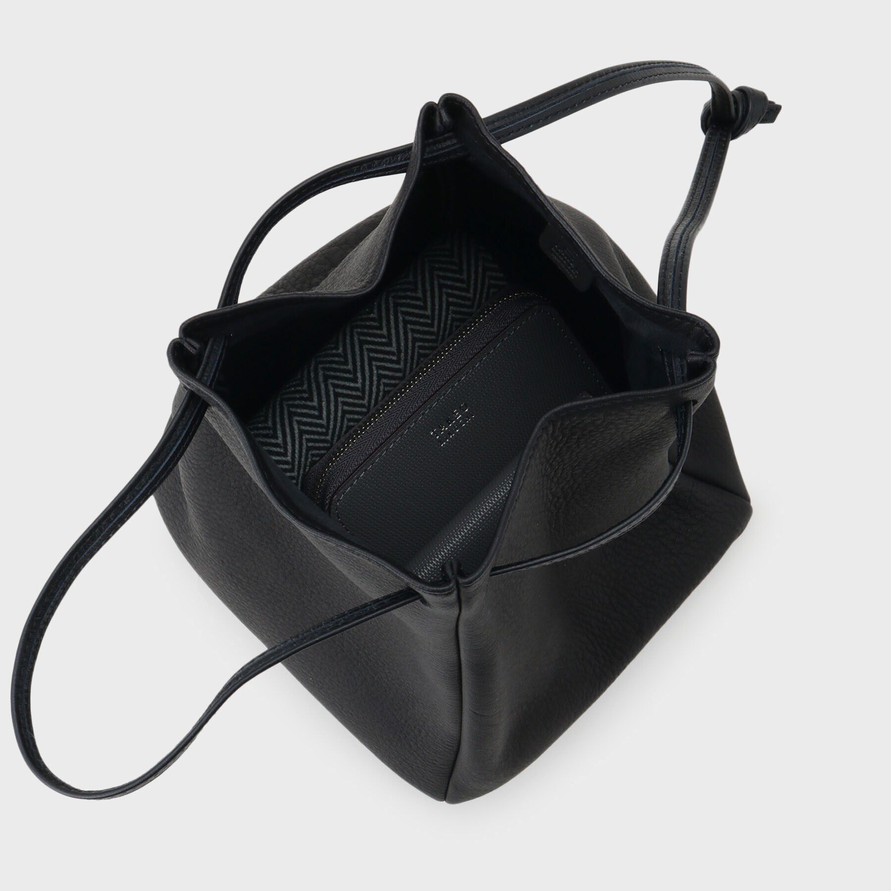 TAKEO KIKUCHI「【THE FLAGSHIP】ディアスキン 巾着バッグ」|ハンドバッグ|