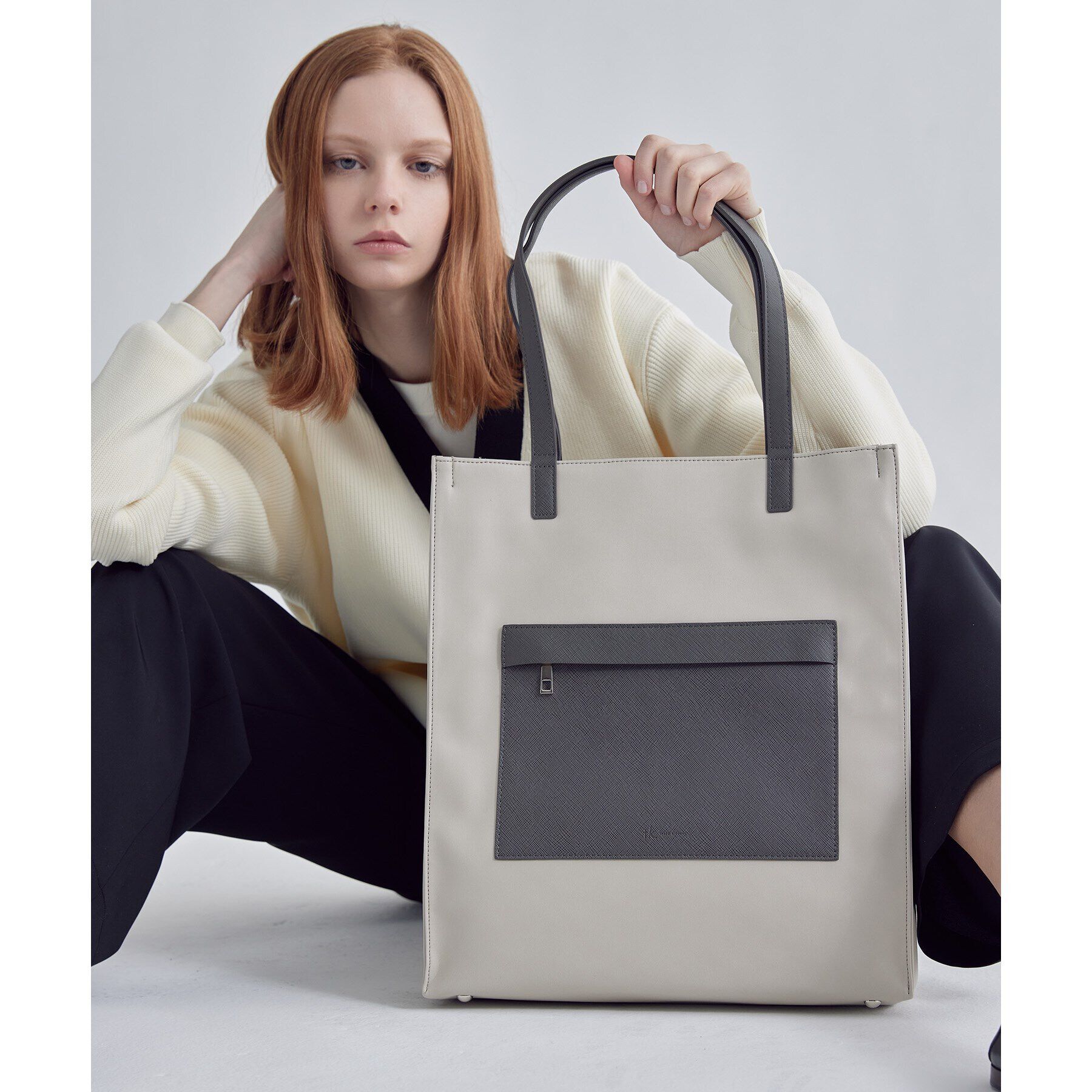 tk.TAKEO KIKUCHI「サフィアーノ2WAYトートバッグ」|トートバッグ|ﾍﾞｰｼﾞｭ(052)