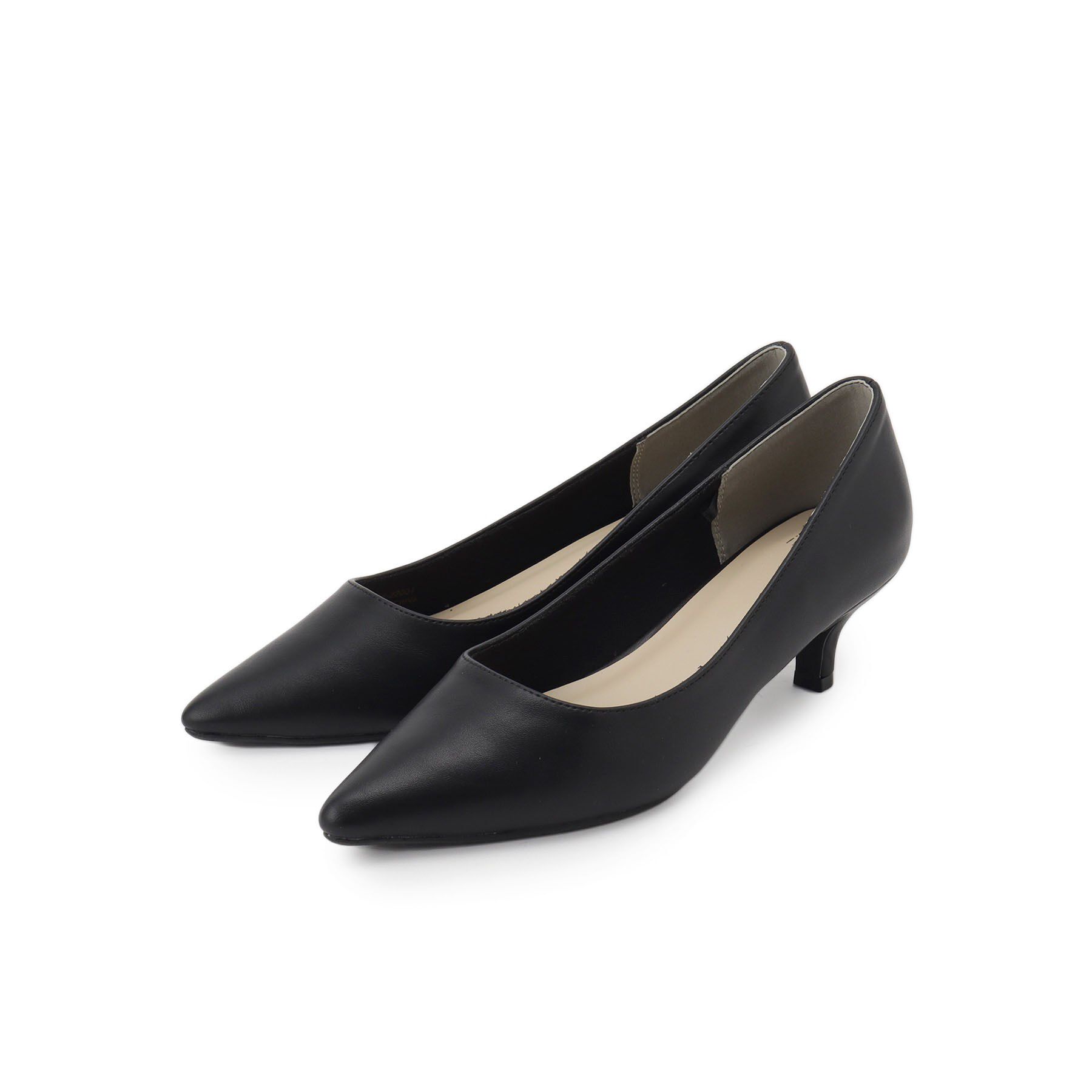 index「＜通勤・セレモニー対応＞ベーシックパンプス【5.5cmヒール/抗菌防臭加工】」|パンプス|ブラック(019)